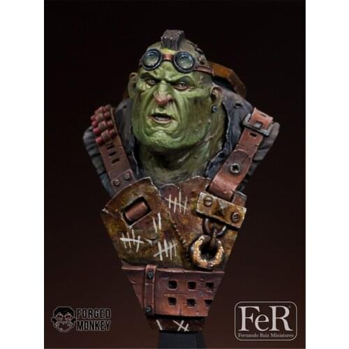 Mutant Scout Bust Resin Figure 1/16 Scale Model Figure Resin Kit Bust Colorless Self-Assembled Toy