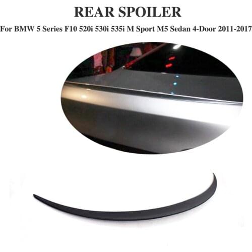 ABS Rear Boot Lip spoiler Sticker For BMW 5 Series F10 520i 530i 535i M Sport M5 Sedan 4-Door 2011-2017