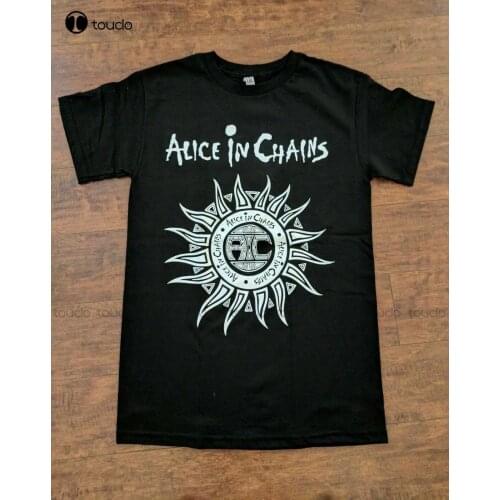 New Layne Staley Alice In Chains Layne Black T-Shirt Gift For Fans Cotton Tee Shirt S-5Xl