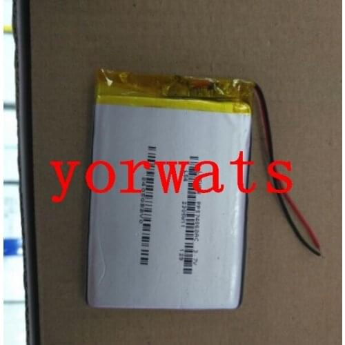 New Hot A Rechargeable Li-ion Cell 3.7V lithium polymer battery 574868 2500mah direct sale
