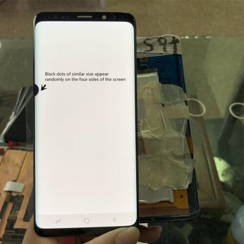 Original S9Plus With Dead Pixels lcd For SAMSUNG Galaxy S9+Plus G965 G965F LCD Display+Touch Screen Digitizer Assembly