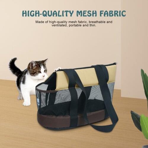 Wholesale Pet Carriers Cat Travel Carrier Outgoing Travel Breathable Pets Handbag Dog Bags Cat Carrier Bag For Puppy wholesale