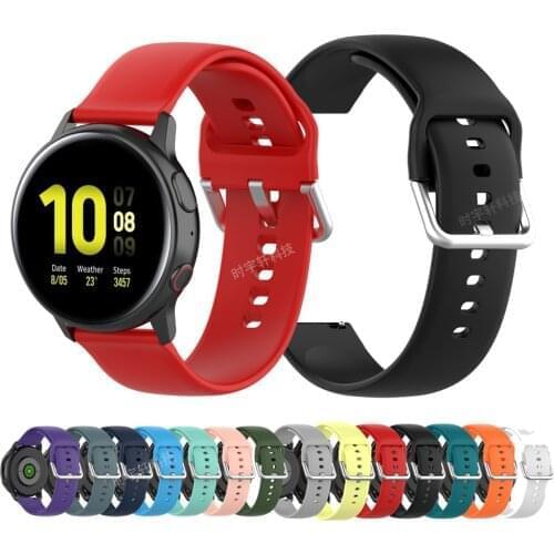 Strap FOR Samsung Galaxy Watch Active 2 40/44mm Gear sport wrist bracelet watchband Watch strap For Galaxy watch 3 41 45mm band