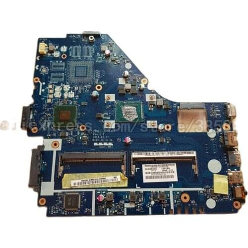 SHELI For Acer aspire E1-530 E1-570 2117 2117U Z5WE1 LA-9535P Laptop motherboard notebook pc mainboard main board 100% test ok