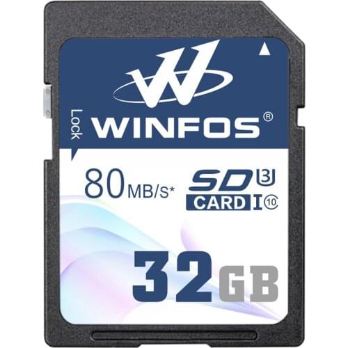 Winfos 32gb SD Memory Card Class10 UHS-I U3 Transflash SD/HC SDXC TF Card SD flash memory