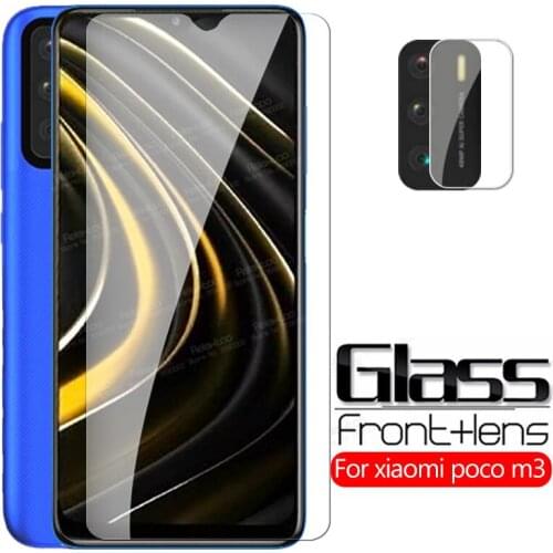 Camera Tempered Glass For Xiaomi Poco M3 Glass Screen Portector Xiomi Pocom3 Poxo Pocco Poko PocoPhone M3 Safety Protective Film