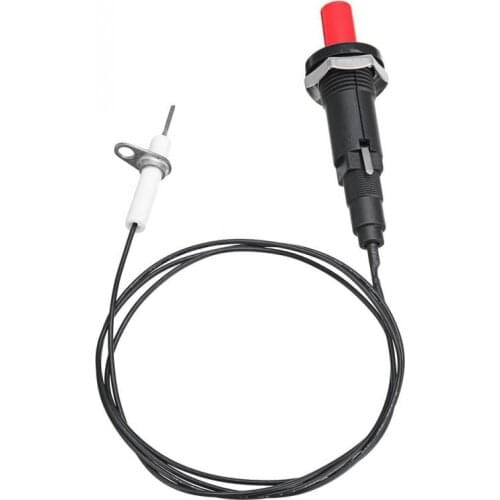 1PC Piezo Spark Ignition Set With Cable Long Push Button Kitchen Lighters Plastic Outdoor Barbecue Piezo Spark Kitchen Lighters
