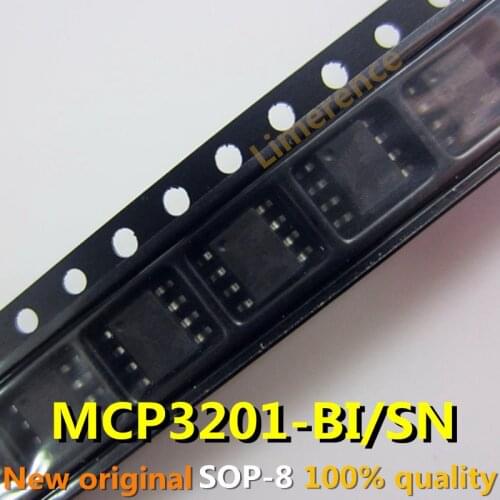 10PCS/LOT MCP3201 MCP3201-BI/SN 3201-BI SOP8 Support recycling all kinds of electronic components