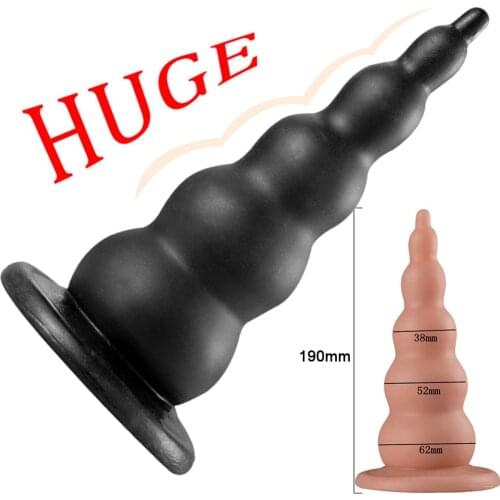 19cm Huge Anal Plug Big Butt Plug Anal Expanders Sex Toys For Women Men Anal Balls Male Prostate Massage Female Masturbation