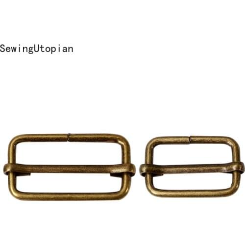 20PCS Rectangle Metal O D Ring Buckles for Bags Webbing Belt Strap Shoes Adjuste DIY Hardware Accessories