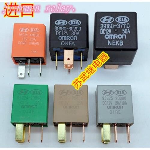 5pcs/lot Brand new original Relay 95225-2D000 95224-2D000 39160-3C200 95230-4N000 Kia Hyundai automotive relay