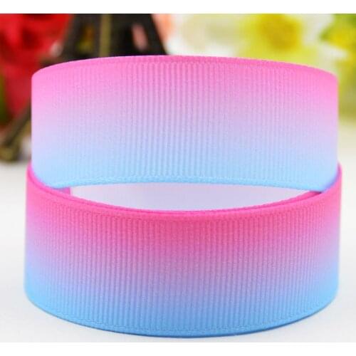7/8'' 22mm,1" 25mm,1-1/2" 38mm,3" 75mm Gradient Cartoon Character printed Grosgrain Ribbon party decoration X-01853 10 Yards