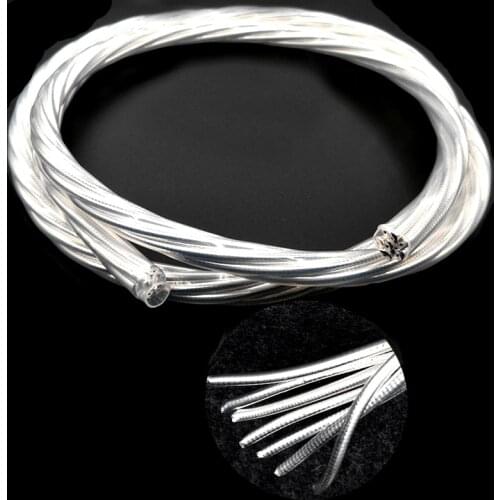 DIY ODIN HiFi Audio Power Cable 7N Silver Plated Wire Amplifier CD Player Power Bulk Wire DIY for HiFi Audio Amplifier CD Player