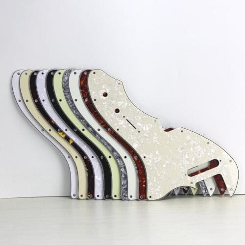 FLEOR 1PC Thinline TL Pickguard Guitar Scratch Plate & Screws for TL Thinline 69 Reissue RI Style Guitar Parts