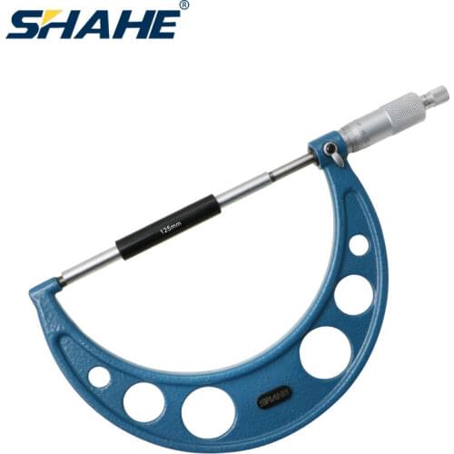 Shahe 0.01 mm 125-150 mm outside micrometer Vernier Caliper Measuring Tools Micrometer Metric Gauge