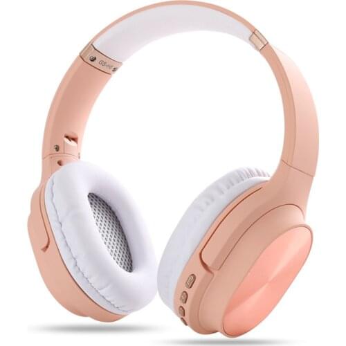 GS-H8 Wireless Bluetooth 5.0 Foldable Gaming Headset 360 Degrees Surround Stereo Deep Bass Music Video Earphone Support TF Card