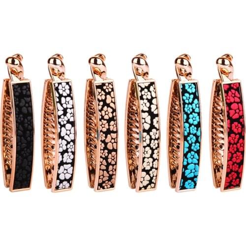 Hot New Simple Fashion plating Flower Banana Cone Clip Bangs Hairgrip Women girl Barrette Hair Accessories Headdress wholesale