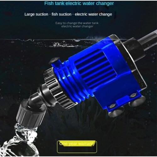 Aquarium Cleaning Tool Electric Water Changer Fish Tank Filter Pump PVC Aquarium Sand Washer Cleaner Cleaning Tools Supplies