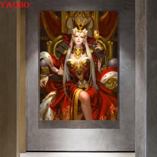 5D Diy Diamond Embroidery Fantasy classic,sexy queen Picture Of Rhinestones Diamond Painting Full Square Mosaic Cross Stitch