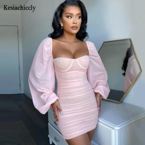 KESIACHICCLY Summer Chiffon Dresses