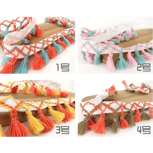 10Yards/Lot Hot Sale Tassel Lace Dangling Fringe Lace Trims For DIY Sewing Craft Handmade Materials,Childrens clothing accesory