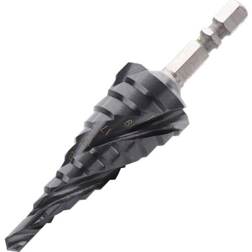 5-32MM HSS Cobalt Step Stepped Drill Bit Set Nitrogen High Speed Steel Spiral For Metal Cone Hexagon Shank Hole
