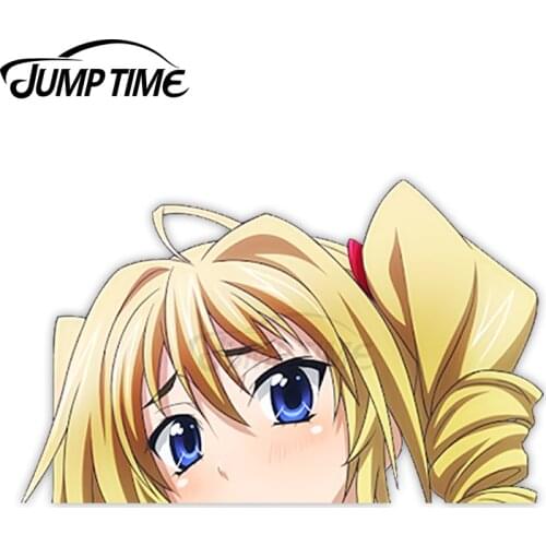Jump Time Anime High School DxD Ravel Phenex 32 8 Bumper Window Helmet Vinyl Decal Peeker Car Stickers