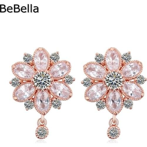 New Earrings Zirconia Drop Earrings Made With AAA Grade Ziconia For Girls Christmas Gift