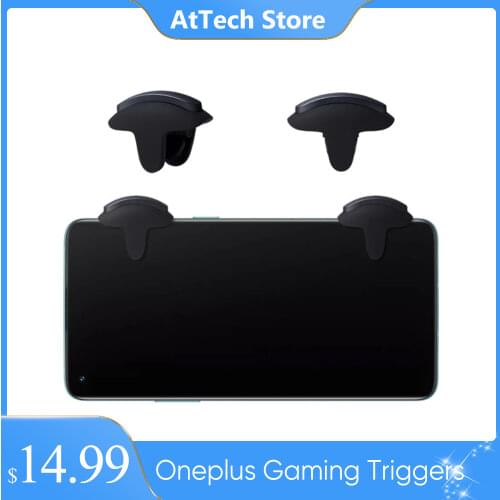 Original OnePlus Split Type Gaming Trigger For OnePlus 9 9R For OnePlus 5G Smartphone Android & iOS Phone Shooting Game Joystick