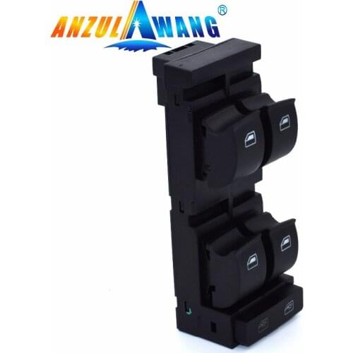 ANZULWANG Electric Power Window Master Switch 4B0959851B For Audi A3 A6 Avant Saloon 4B2 C5 S6 RS6 Allroad 4B0 959 851B