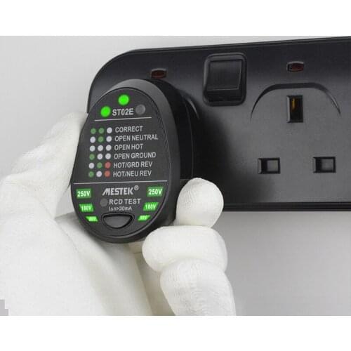 Portable Household Phase Detector Outlet Line Detection Means Detects A Voltage Supply Polarity Leakage Detection Test Tool