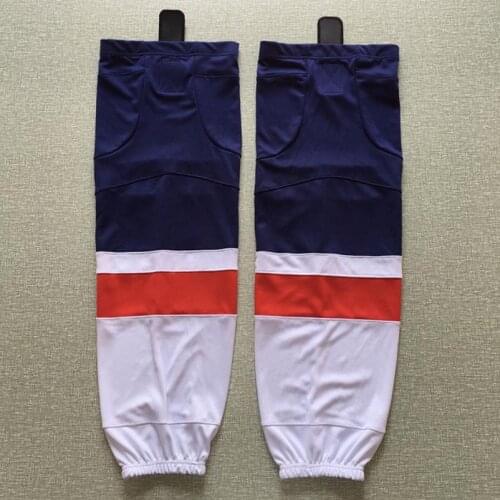 Professional ice hockey socks 100% polyester high quality