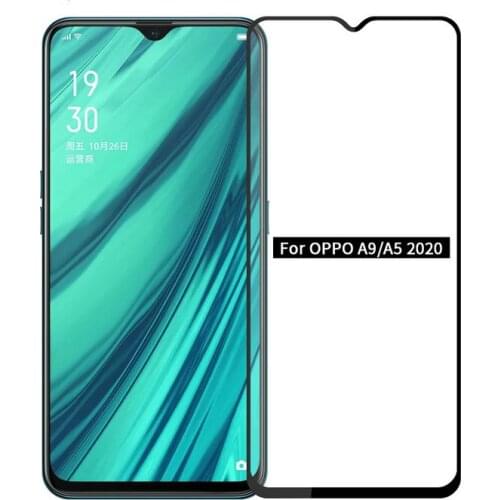 For Oppo A9 2020 9D 6D 5D Full Glue Cover Tempered Glass Screen Protector for Oppo Reno 2 Reno2 Z F for Oppo A5 2020 Glass film