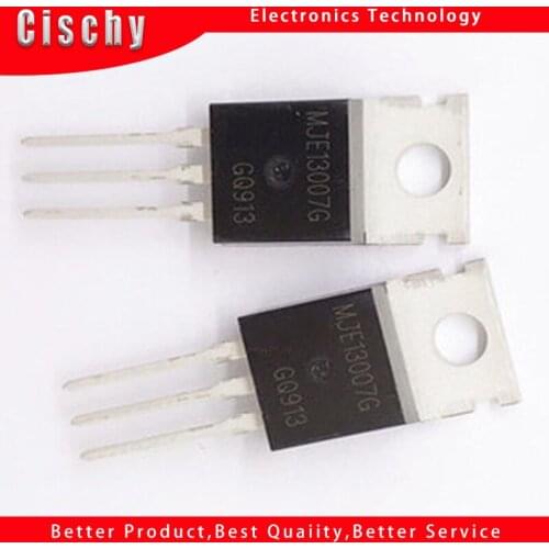 10pcs/lot FJP13007 TO220 MJE13007 J13007 J13007-2 E13007 Transistor In Stock
