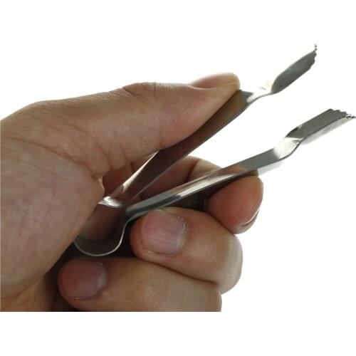 3pcs Stainless Steel Clamp DIY Cake Clip Crimper Cutters Mold Fondant Cake Clip Lace Mould Patisserie