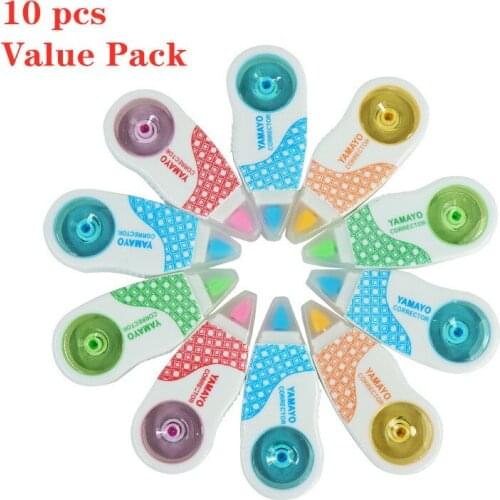 Students use cute affordable Mini correction tape 10 / 6 correction tape large capacity portable correction tape
