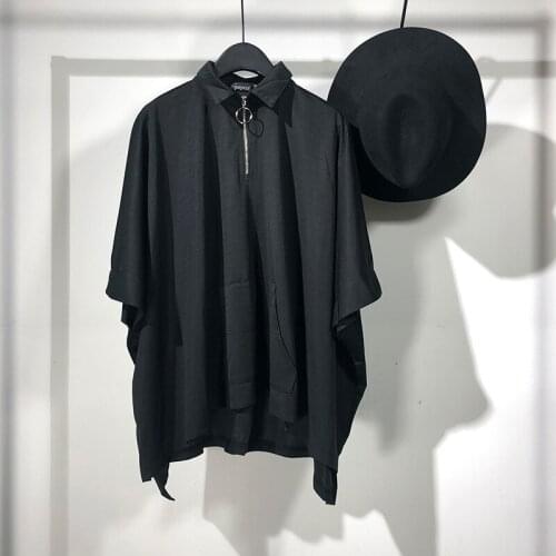 Owen seak Men T Shirt Mens Clothing Hip Hop Tops Tees High Street Summer Male Solid OverSized Sweetwear Black T Shirt