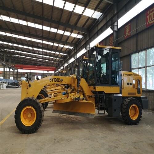 SYNBON Mini Motor Grader SY120C High Efficiency Road Construction Equipment