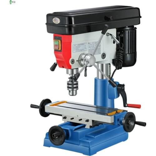 Small Metal Drilling and Milling Machine, Woodworking DIY Full Copper Wire Mini Drilling and Milling Machine