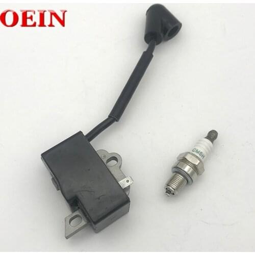 Ignition Coil Module Spark Plug Fit For Stihl FS40 FS40C FS50 FS56 HT56C FS56R KM56C KM56RC Brushcutter Parts Oem #41444001316