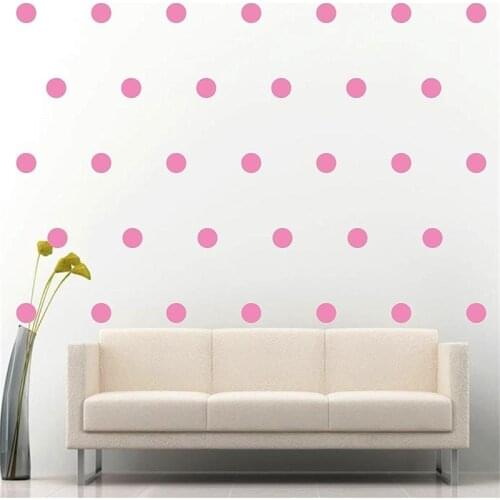 Mixed size Dots Wall Sticker For Kids Rooms Nursery Bedroom Decals Nordic Style Vinyl Art Sticker Home Decor Wallpaper