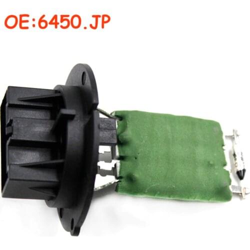 OEM 6450.JP 6450JP For Peugeot 206 307 cc sw for Citroen C3 picasso Car accessories Heater Blower Motor Resistor