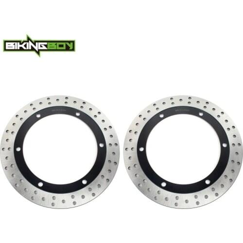 BIKINGBOY Front Brake Disks Discs Rotors GL 1500 88-00 Gold Wing 1500 Interstate I / SE L A 90 91 92 93 94 95 96 97 98 99 00 Set