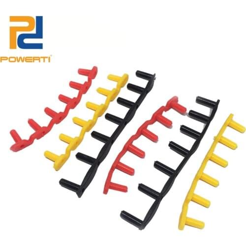 POWERTI 4pcs Badminton 7/6Nails Super Nanometer 7 Series Protecting Pipe Eyelets Tools Protect,Repairing Racket