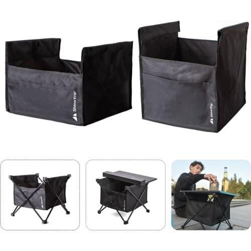 Folding Table Storage Hanging Basket Bag Outdoor Hiking Camping Picnic Barbecue Table Pocket Pouch