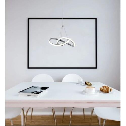 New Postmodern Irregular LED Chandelier Light Ceiling Hanging Lamp Dining Room Pendant Bar Room Study Room