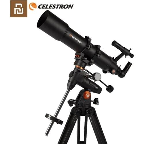 Youpin CELESTRON Astronomical Telescope SCTW-102EQ3 330X Magnification 2 Eyepieces Profession Science Telescope Camping Travel
