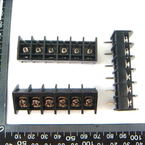 10PCS HB9500S-9.5-7P / HB9500S 9.5mm 7Pin Barrier Terminal Block Screw Terminal Block Pitch 9.5mm Terminal Block Free Shipping