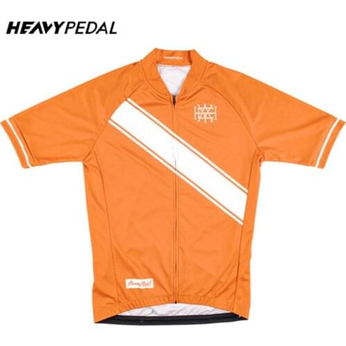 2021 Orange Cycling Jersey Short Sleeve Bicycling Jersey 19D Shorts MTB Bicycle Clothing Ropa Ciclismo Maillot Bike Wear