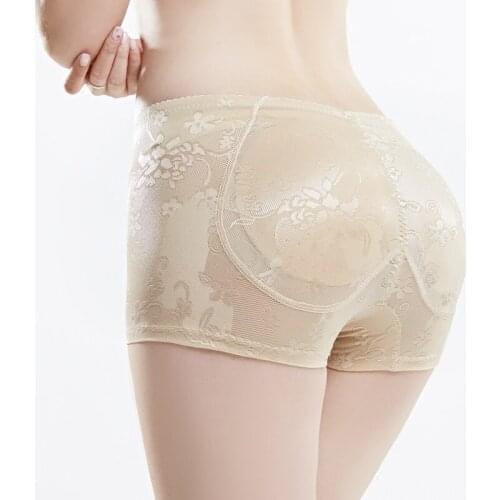 2021 lace sexy women fake ass push up buttock hip enahncer body shaper underwear comfortable butt lifter padded shaper panties